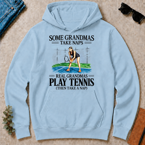 1 Real Grandmas Play Tennis - light-blue - HS2D-LightBlue