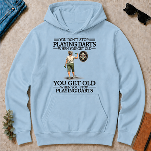Don't Stop Playing Darts - light-blue - HS2D-LightBlue