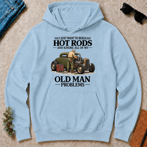 I Just Want To Build Hot Rods - light-blue - HS2D-LightBlue