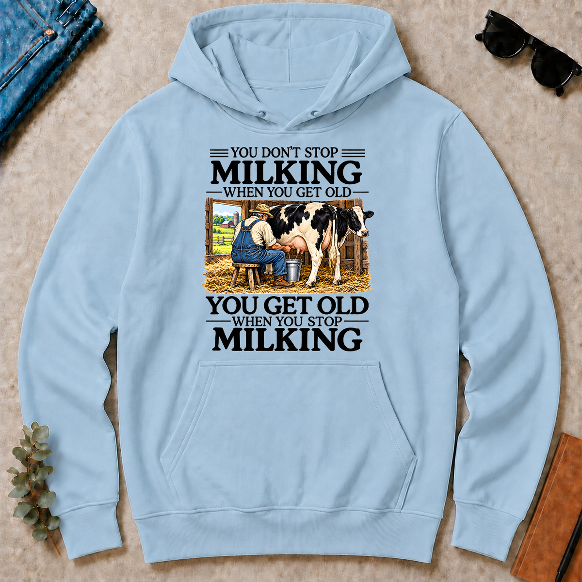Don't Stop Milking - light-blue - HS2D-LightBlue