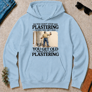 Don't Stop Plastering - light-blue - HS2D-LightBlue