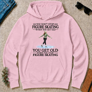 Don't Stop Figure Skating Woman - light-pink - HS2D-LightPink