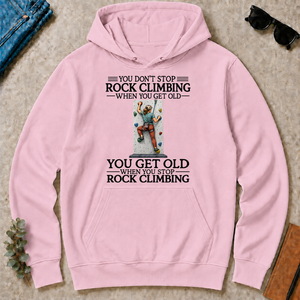 Don't Stop Rock Climbing Woman - light-pink - HS2D-LightPink