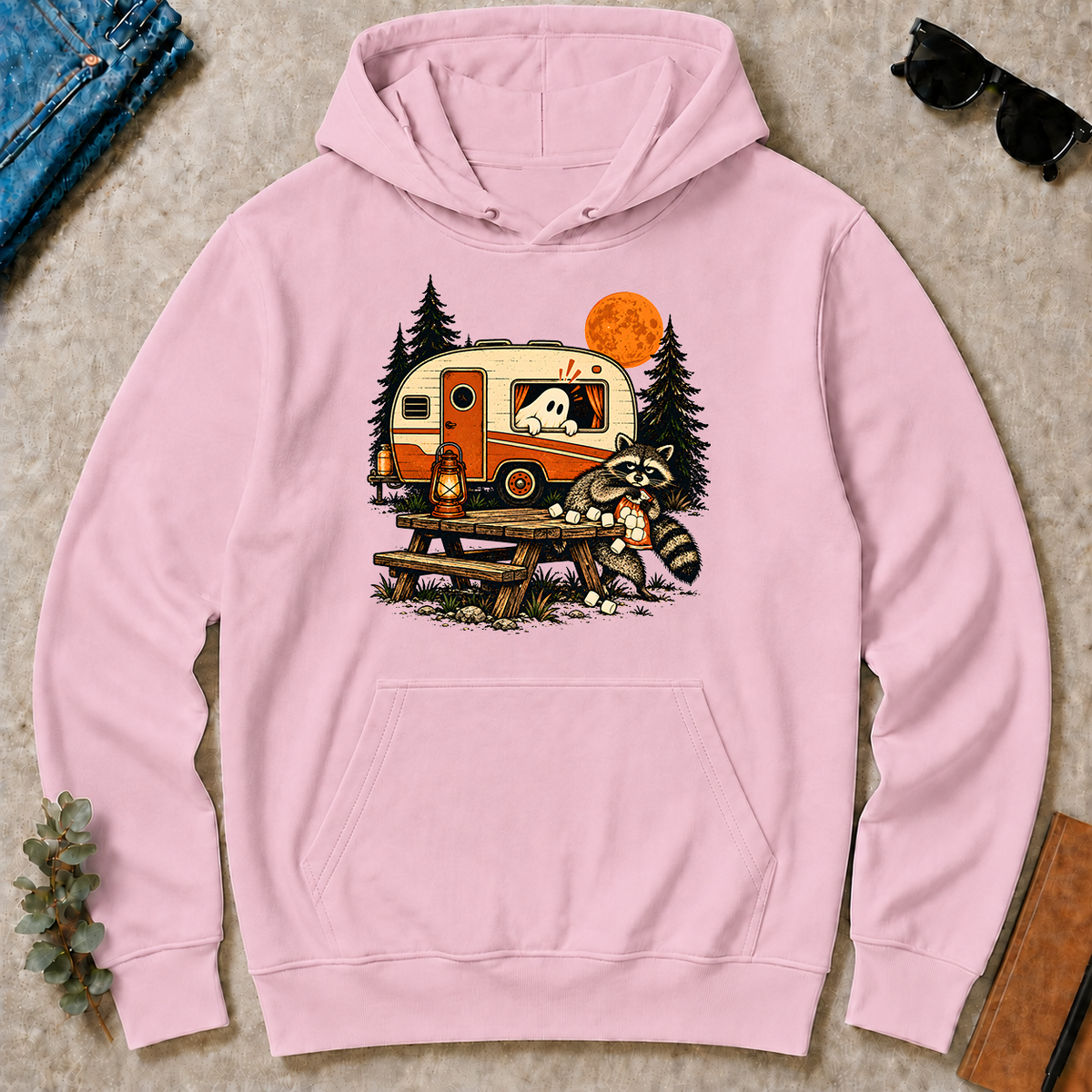 The Midnight Snack Bandit - light-pink - HS2D-LightPink