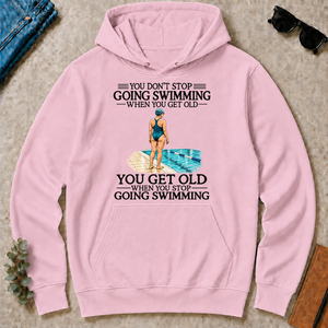 Don't Stop Going Swimming Woman - light-pink - HS2D-LightPink