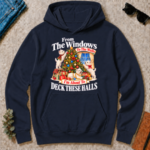 From the Windows to the Walls West Highland White Terrier - navy - HS2D-Navy