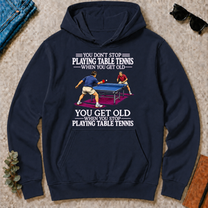 Old Man Don't Stop Table Tennis - navy - HS2D-Navy