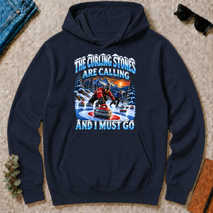 Curling Stones Are Calling And I Must Go - navy - HS2D-Navy