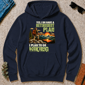 I Plan To Go Hiking - navy - HS2D-Navy