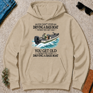 Don't Stop Driving A Bass Boat - sand - HS2D-Sand