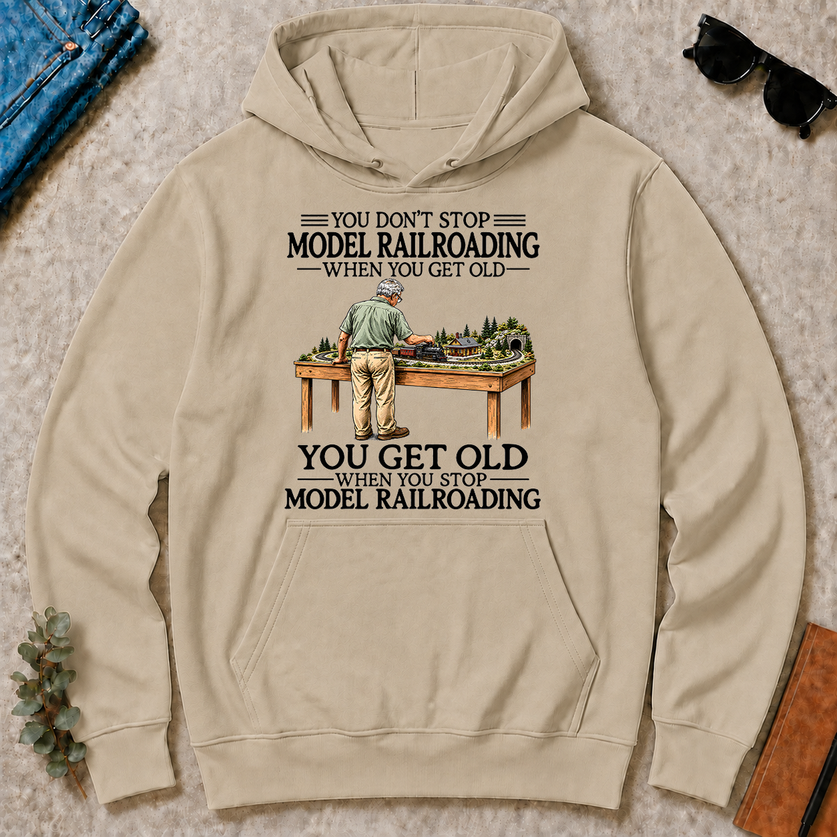 Don't Stop Model Railroading - sand - HS2D-Sand