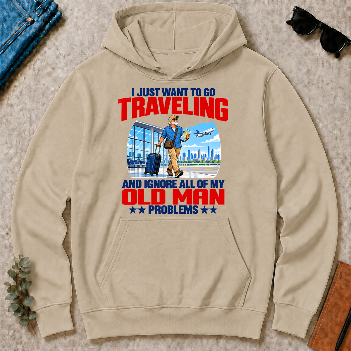 I Just Want To Go Traveling - sand - HS2D-Sand