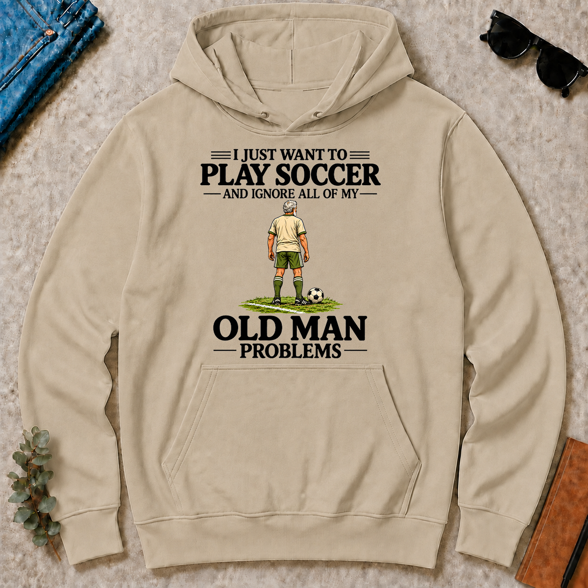 I Just Want To Play Soccer - sand - HS2D-Sand