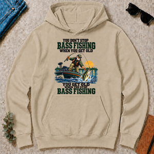 You Don't Stop Bass Fishing When You Get Old - sand - HS2D-Sand