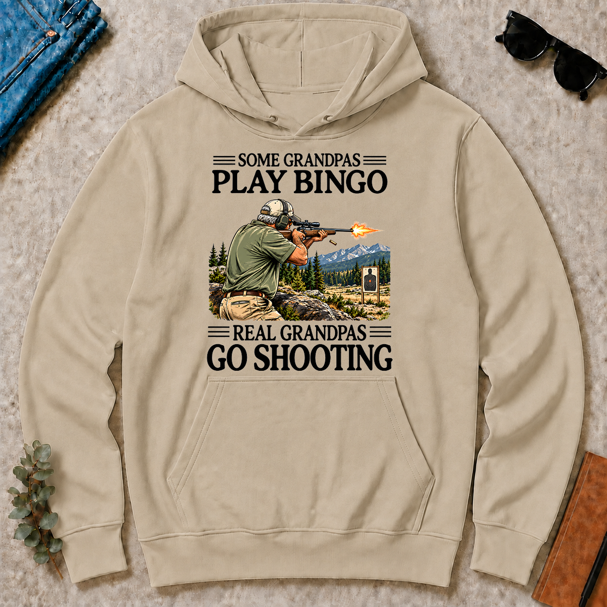 Some Grandpas Play Bingo Real Grandpas Go Shooting - sand - HS2D-Sand