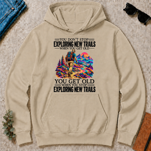 Psychedelic You Get Old When You Stop Exploring New Trails - sand - HS2D-Sand