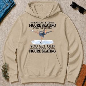 Don't Stop Figure Skating - sand - HS2D-Sand