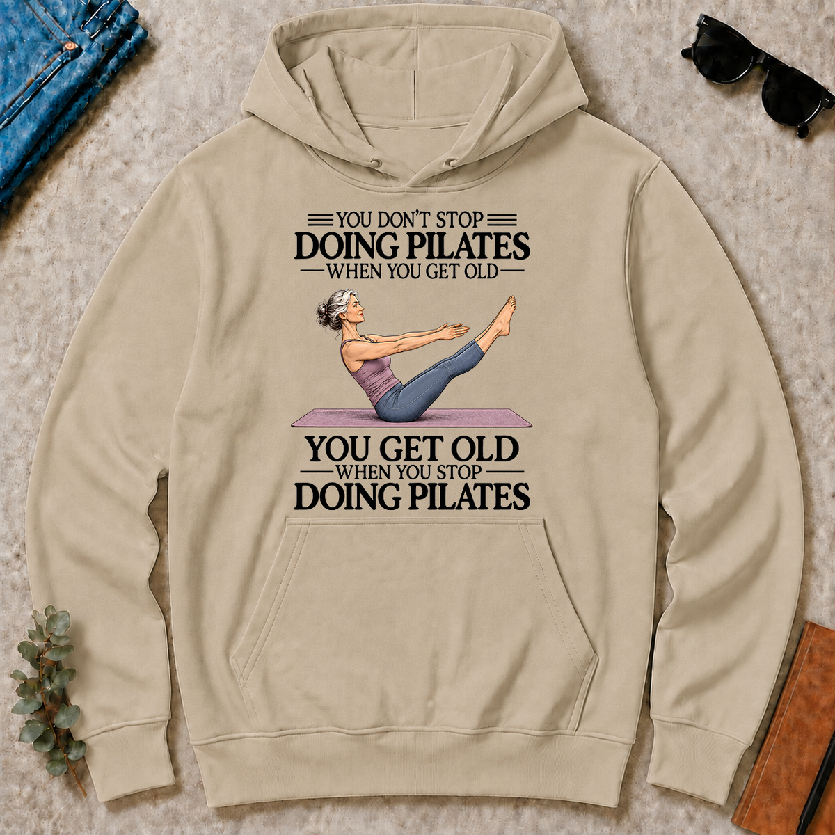 Don't Stop Pilates - sand - HS2D-Sand