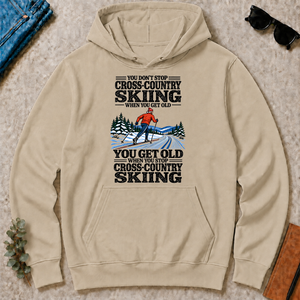 You Get Old When You Stop Cross-Country Skiing - sand - HS2D-Sand