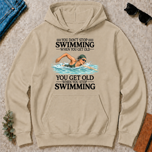 Don't Stop Swimming - sand - HS2D-Sand