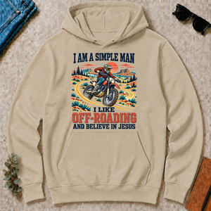 I Like Off-roading And Believe In Jesus - sand - HS2D-Sand