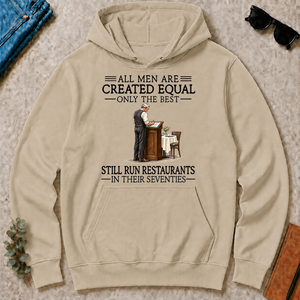 All Men Are Created Equal Only The Best Still Run Restaurants 70s - sand - HS2D-Sand