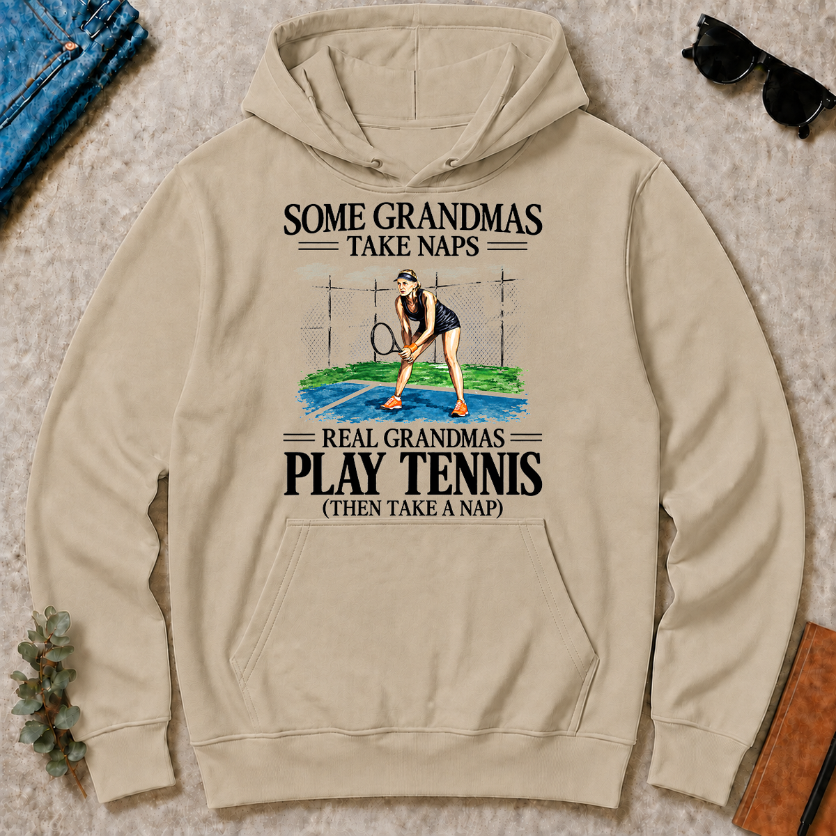 1 Real Grandmas Play Tennis - sand - HS2D-Sand