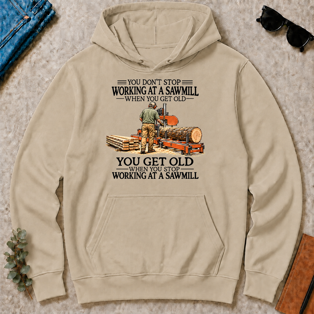 Don't Stop Working at a Sawmill - sand - HS2D-Sand