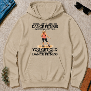 Don't Stop Dance Fitness Woman - sand - HS2D-Sand
