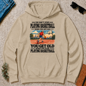 You Get Old When You Stop Playing Basketball - sand - HS2D-Sand