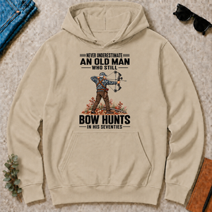 An Old Man Still Bow Hunts In His 70s - sand - HS2D-Sand