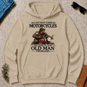 I Just Want To Ride Motorcycle - sand - HS2D-Sand