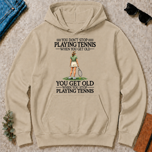 Don't Stop Playing Tennis - sand - HS2D-Sand