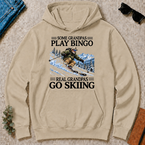 Some Grandpas Play Bingo Real Grandpas Go Skiing - sand - HS2D-Sand