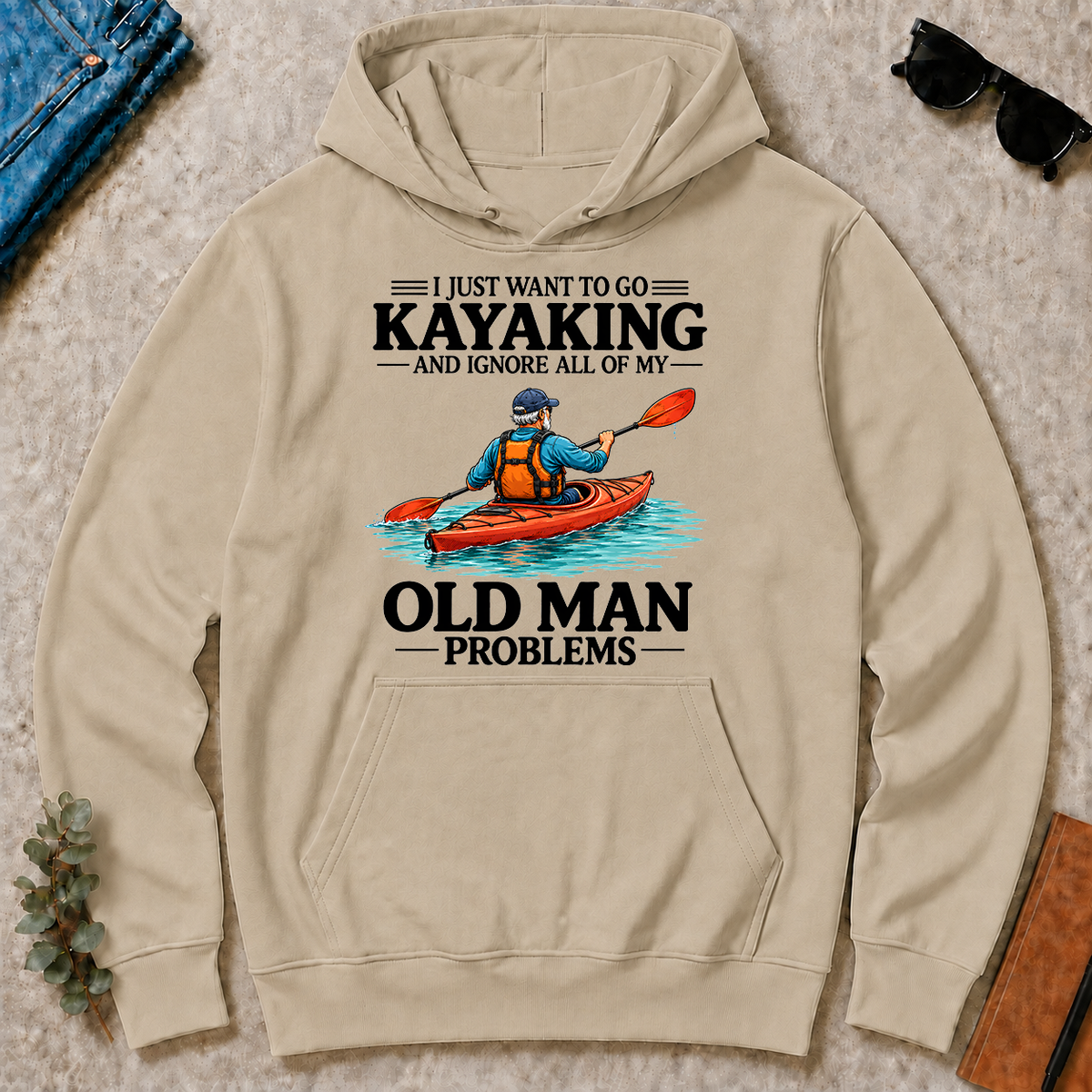 I Just Want To Go Kayaking - sand - HS2D-Sand