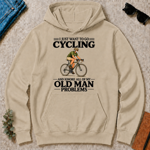 I Just Want To Go Cycling Vintage - sand - HS2D-Sand