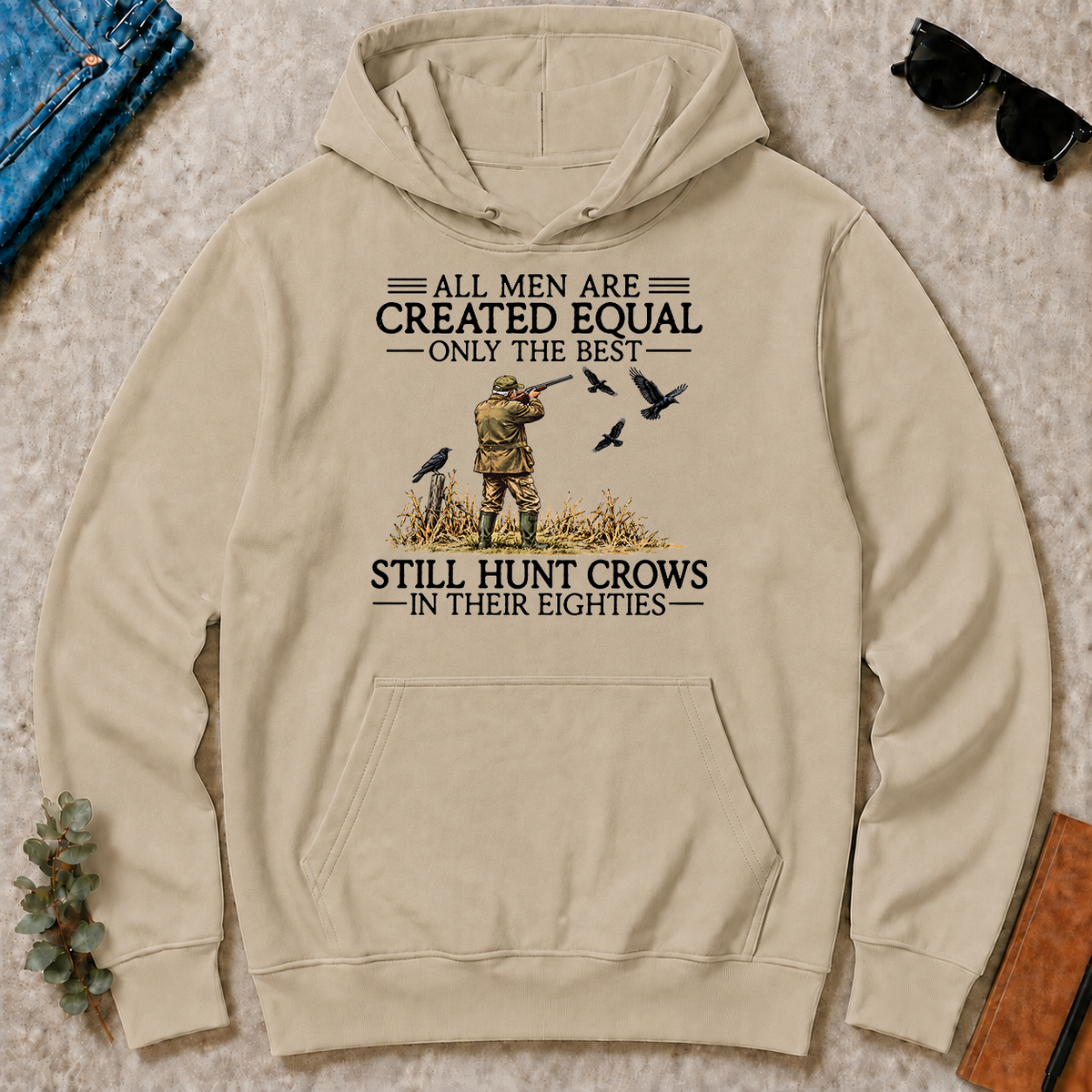 All Men Are Created Equal Crow Hunting 80s - sand - HS2D-Sand