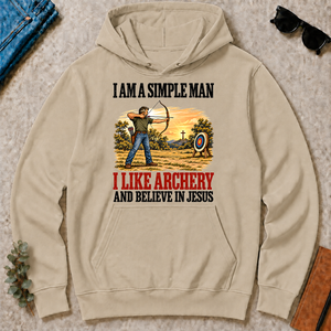 I Like Archery And Believe In Jesus - sand - HS2D-Sand