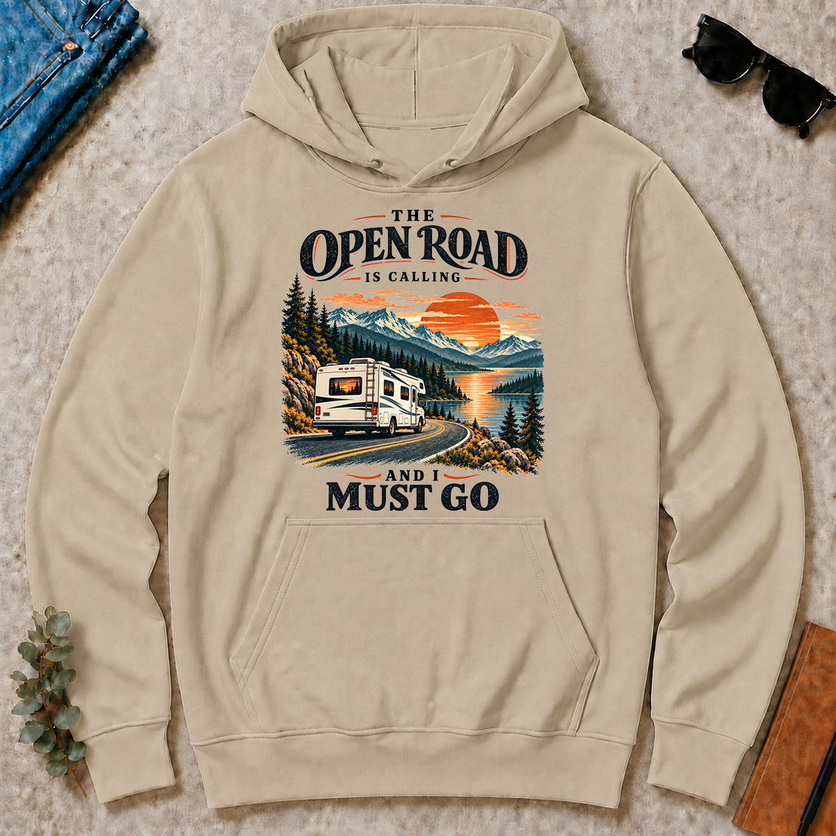 Traveling The Open Road Is Calling And I Must Go - sand - HS2D-Sand