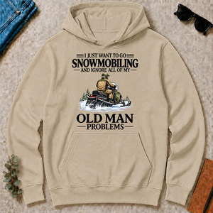 I Just Want To Go Snowmobiling - sand - HS2D-Sand