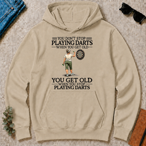 Don't Stop Playing Darts - sand - HS2D-Sand