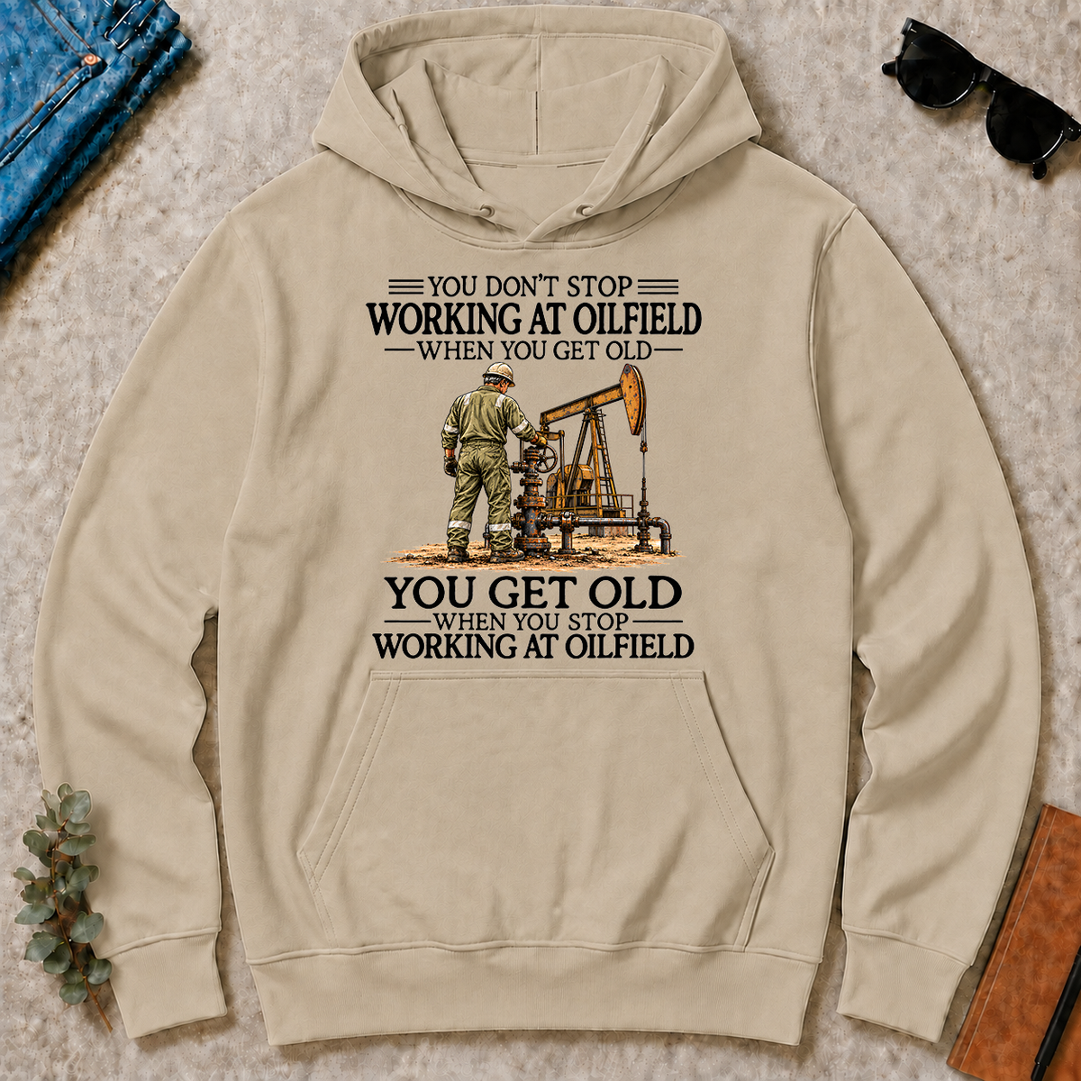 Don't Stop Working at Oilfield - sand - HS2D-Sand