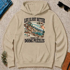 Life Is Just Better When I'm Doing Puzzles - sand - HS2D-Sand
