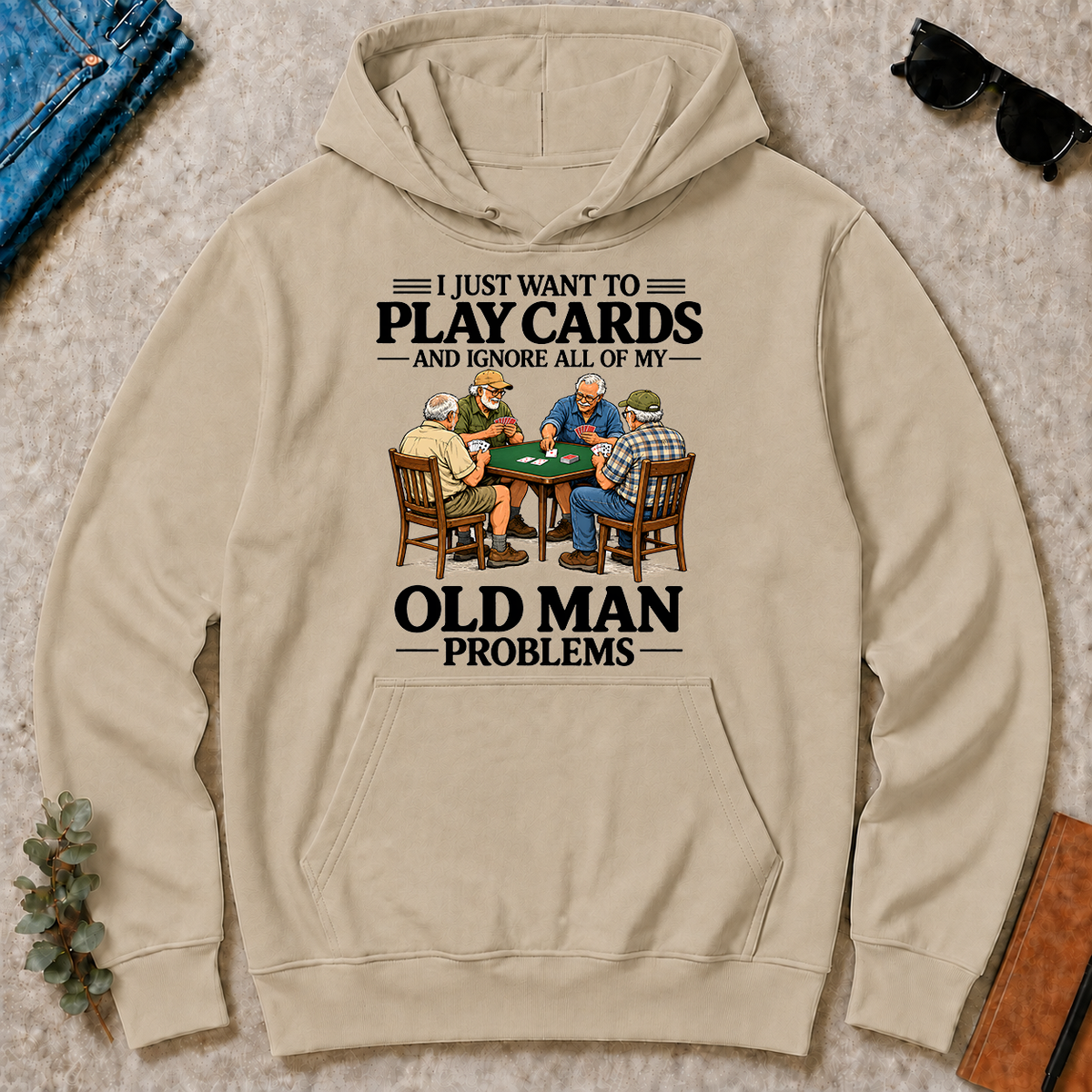 I Just Want To Play Cards - sand - HS2D-Sand