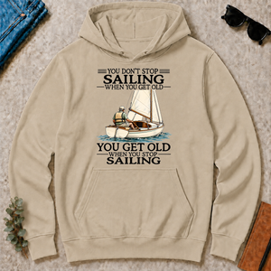 Don't Stop Sailing Vintage Ar - sand - HS2D-Sand
