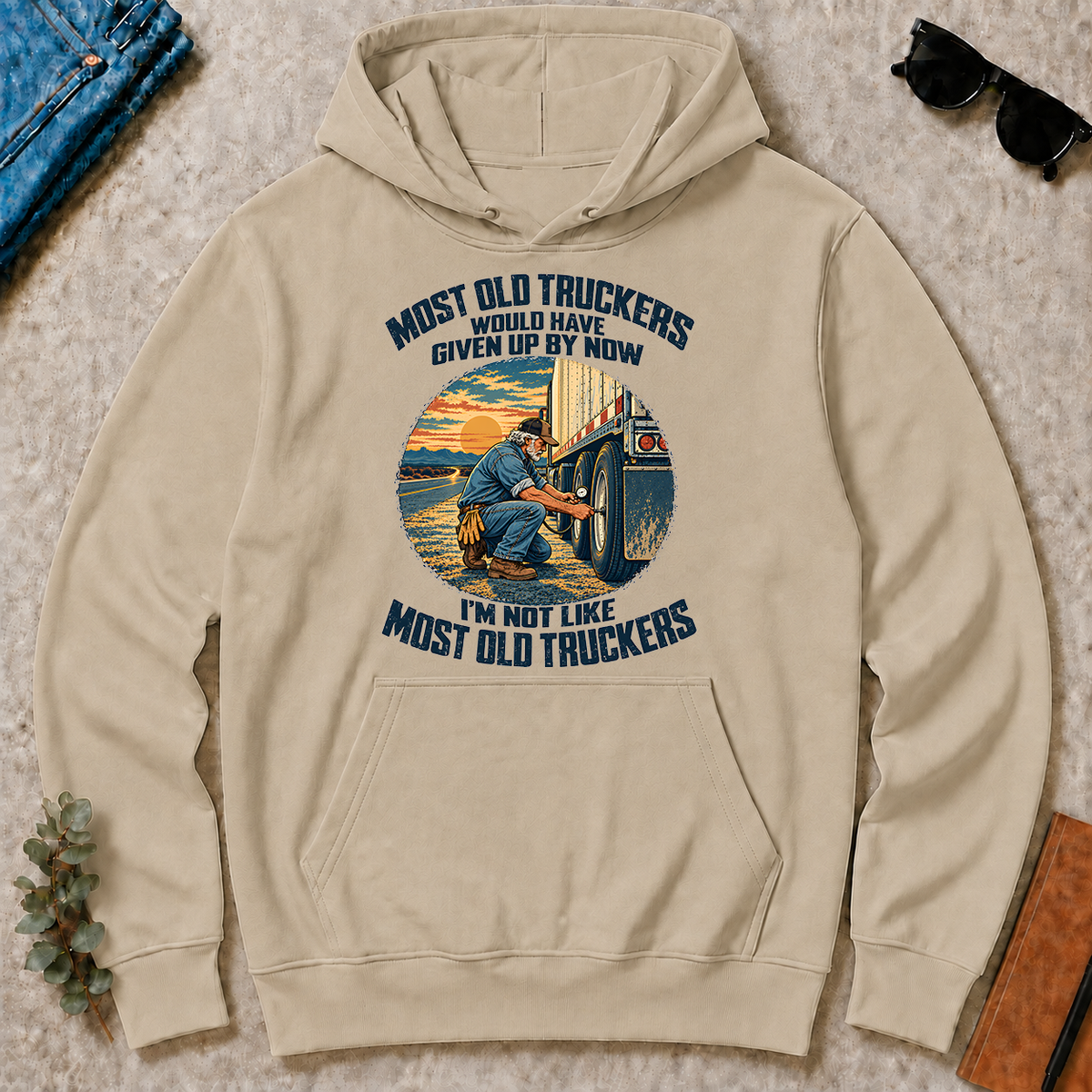 Most Old Truckers Would Have Given Up By Now - sand - HS2D-Sand