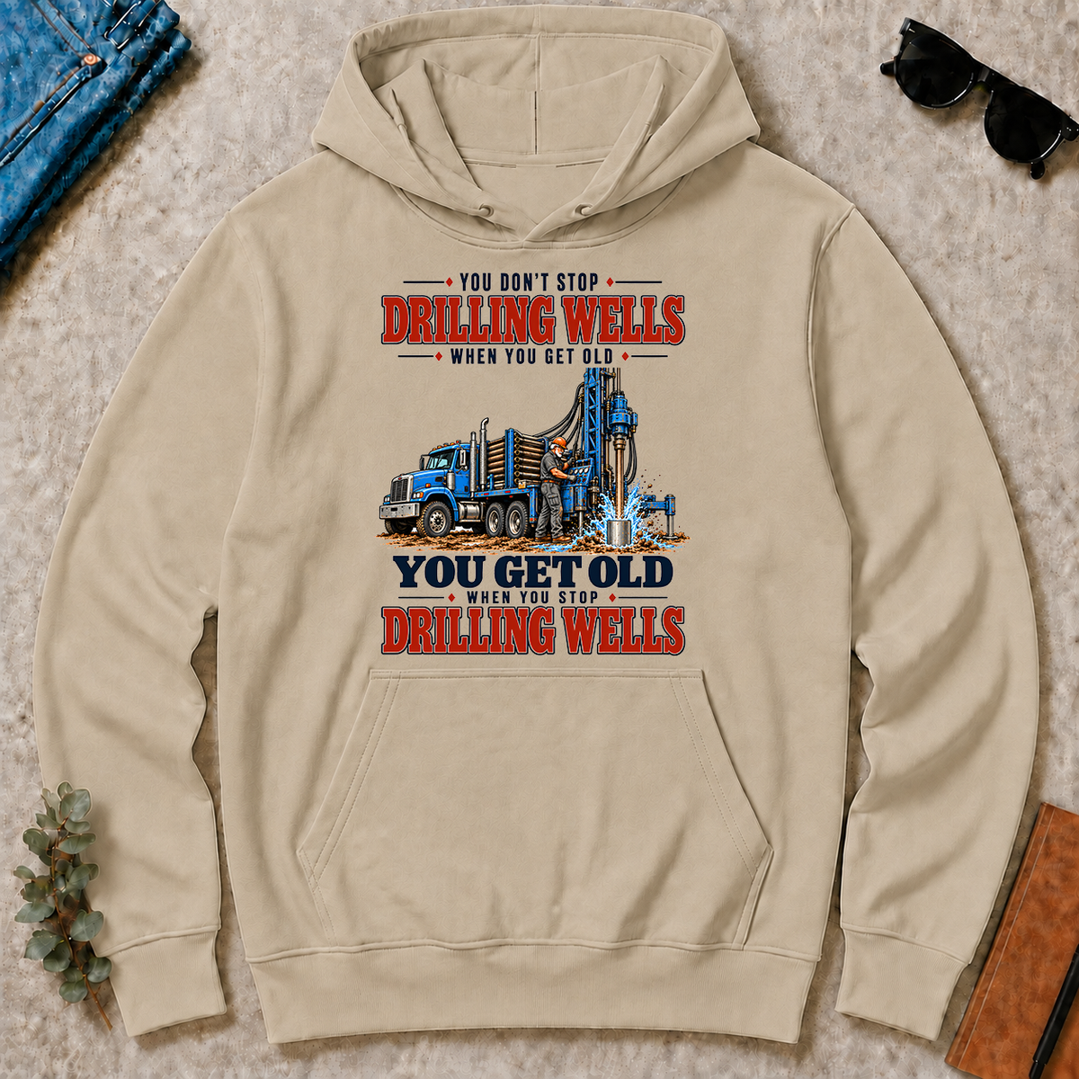 You Get Old When You Stop Drilling Wells - sand - HS2D-Sand
