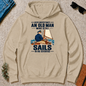 Never Underestimate An Old Man Sails In His 70s - sand - HS2D-Sand