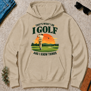 I Golf And I Know Things - sand - HS2D-Sand