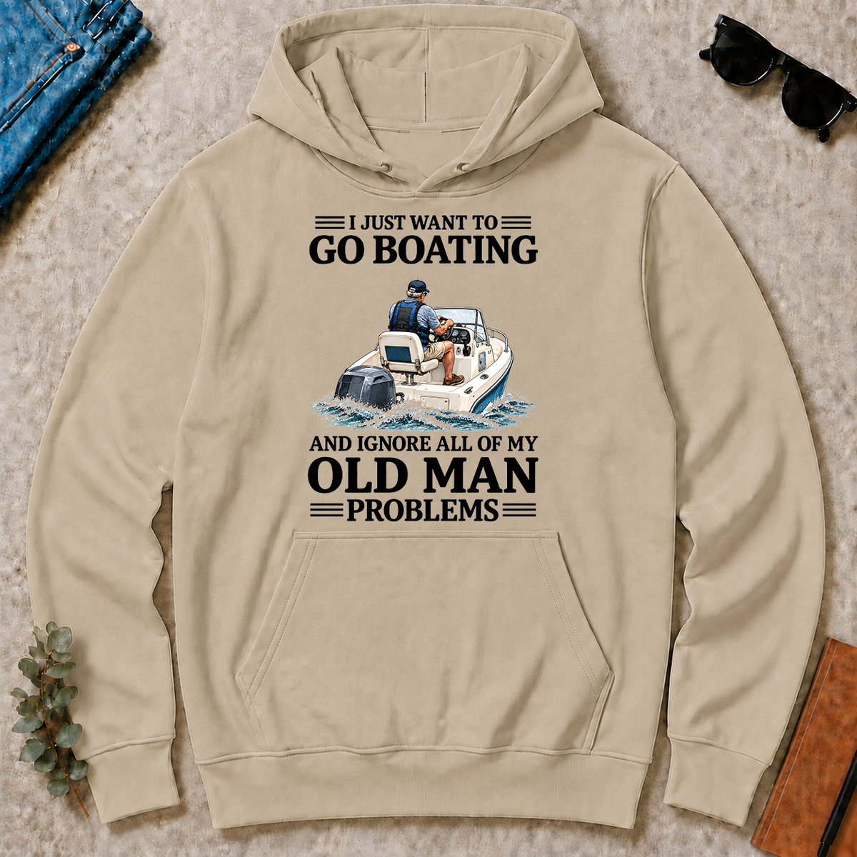 I Just Want To Go Boating - sand - HS2D-Sand